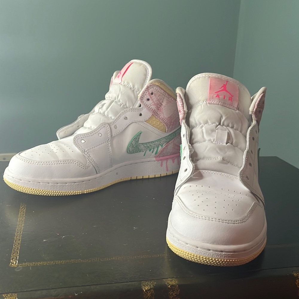 Air Jordan 1 Mid Ice cream sneakers